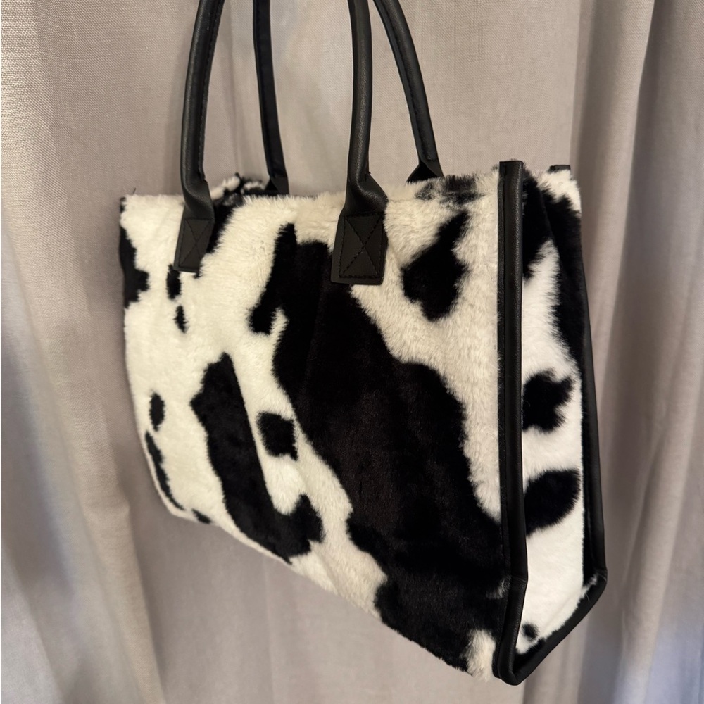 Cow Print Handbag | Cow Print Purse | Cow Print Tote